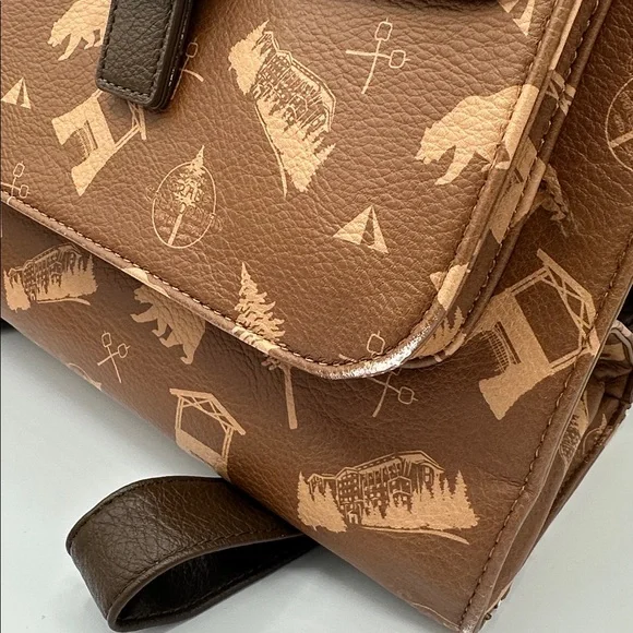 Loungefly Disney Grand Californian Tan Backpack - Picture 5 of 5